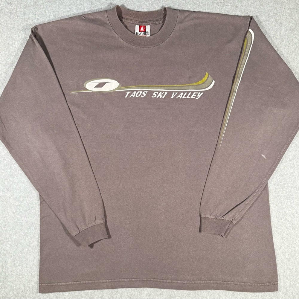 1990’s Taos Ski Valley Long Sleeve T Shirt US Size XL (Small spot on sleeve)
